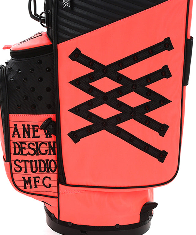 Two-Color Stand Bag - Pink