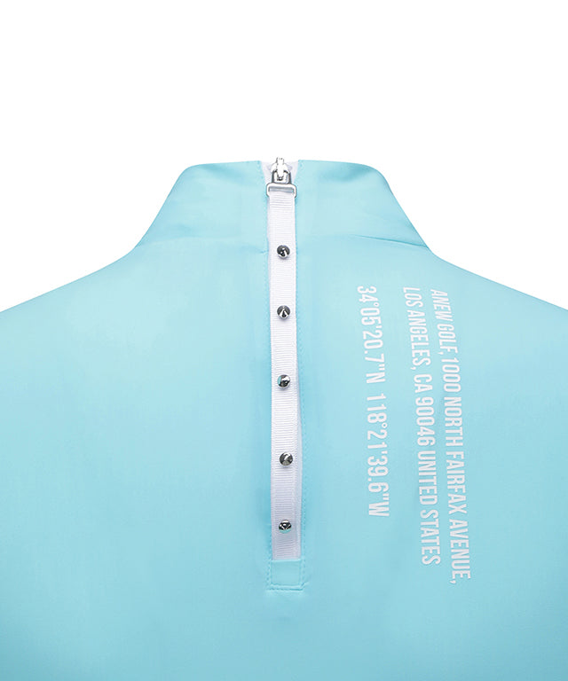 Women's Front Logo Point Sleeveless - Light Green