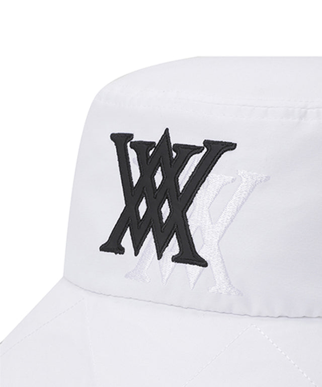 Double Logo Bucket Hat