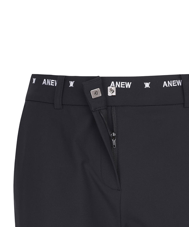 Women's Essential Logo Banding L/PT - Black