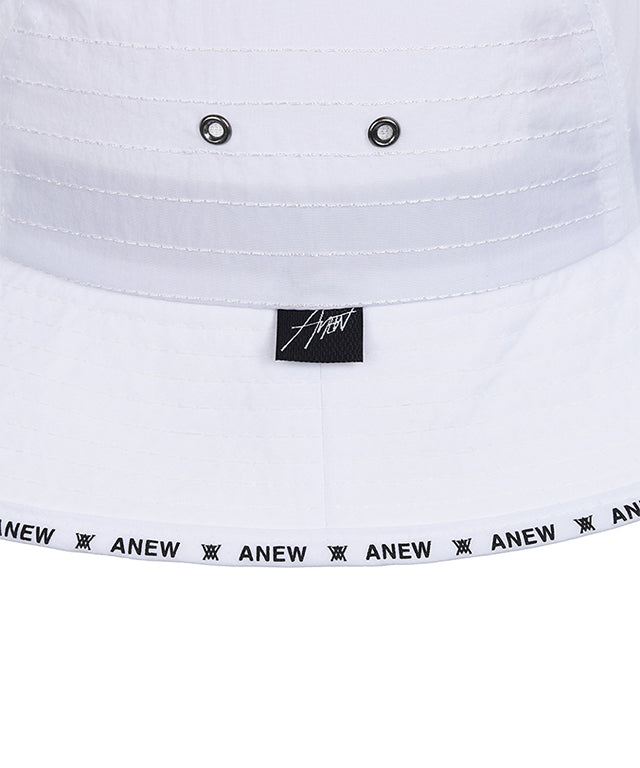 Men's Visor Logo Point Nylon Bucket Hat - 2 Colors