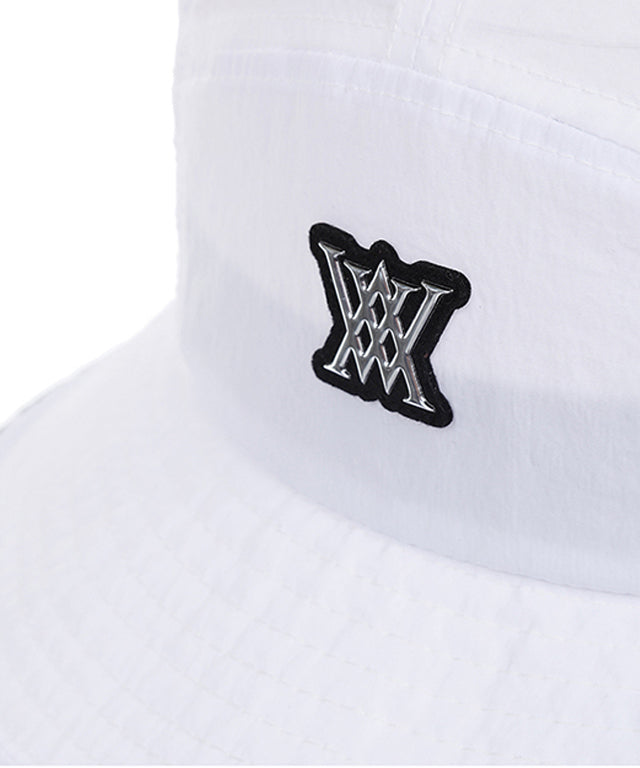 Men's Visor Logo Point Nylon Bucket Hat - 2 Colors