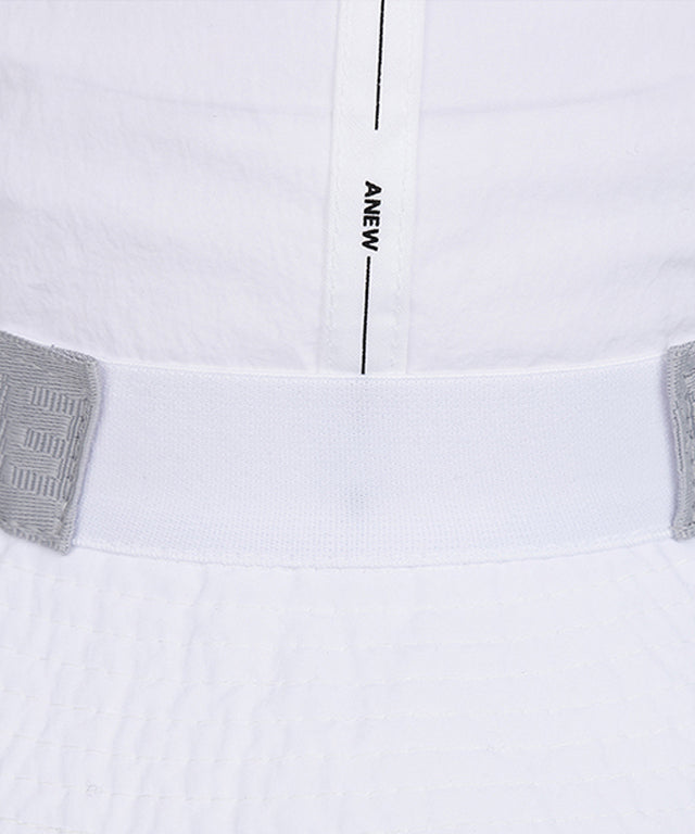 Men's Visor Logo Point Nylon Bucket Hat - 2 Colors