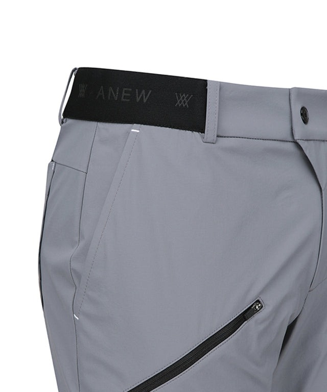 Men's Zipper Point Ventilation Long Pants - 2 Colors