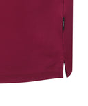 Men's Back Big Logo Long T-Shirt - Burgundy