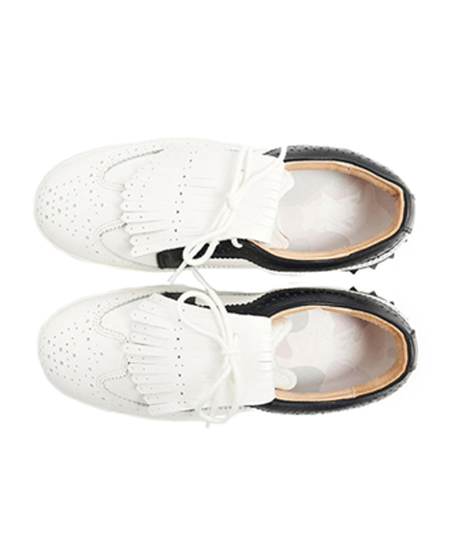 Women's Tassel Sunflower Shoes 01 - White/Black
