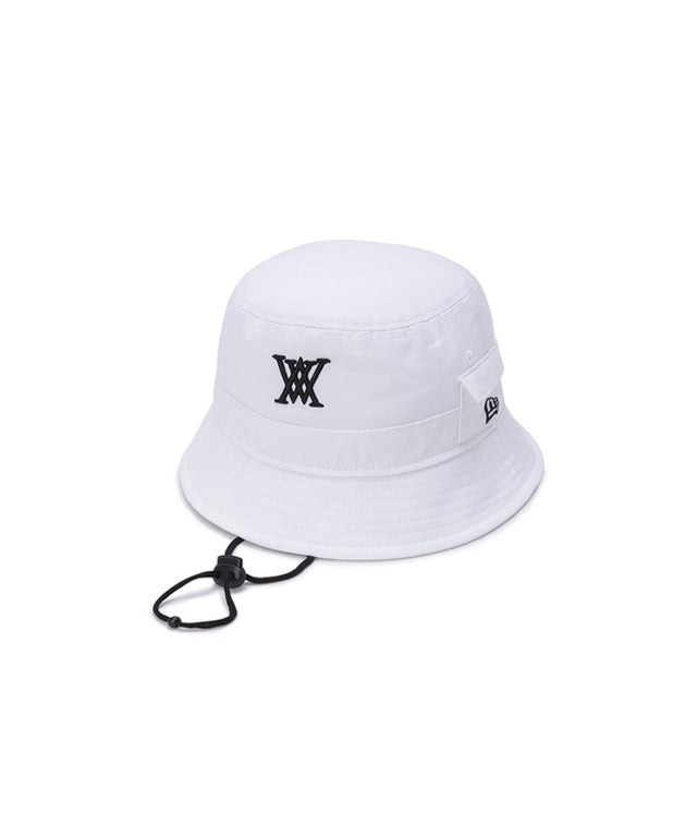 ANEW X NEWERA: NB Cotton Bucket Hat - White