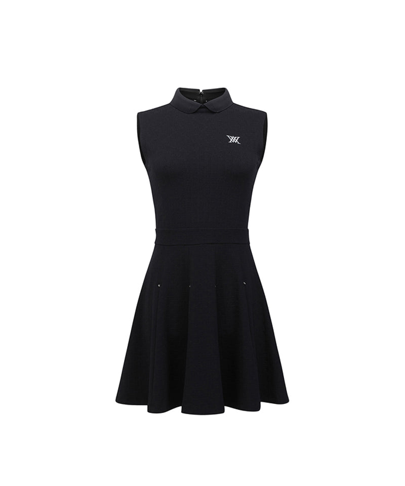 ANEW Golf Women's Emboss Jacquard One-Piece - Black