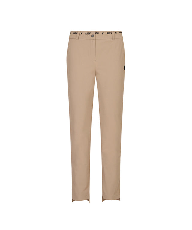 Women's Essential Logo Banding L/PT - Light Beige