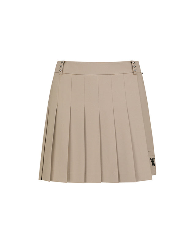Women's Pleats Half H/PT - Beige