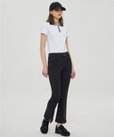 ANEW Golf Women's Knit Collar Short T-Shirt - White