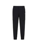 Men's Tricot Ventilation Long Pants - Black