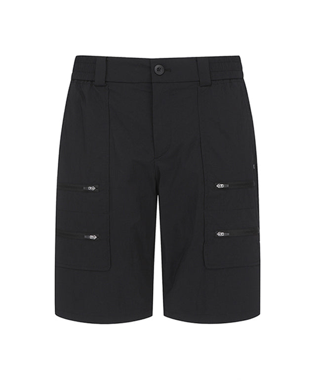 Men's Zippper Points Half Pants- 2 colors