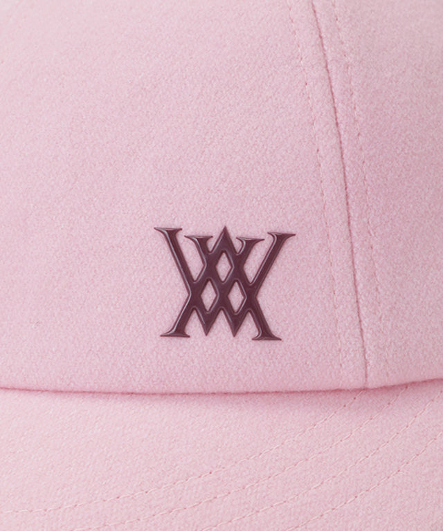 Short Wide Ball Cap - Pink