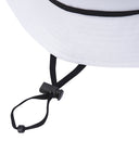 [Legacy Sale] Unisex Big Logo Applique Bucket Hat -  White