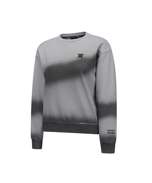 Women's Dyeing Sweatshirt - Light Gray