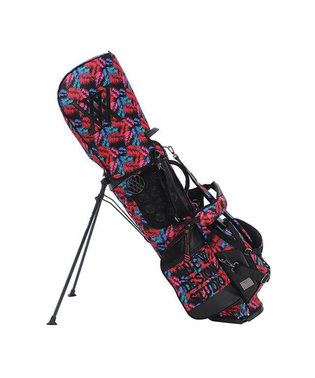 VIVID Hawaii Pattern Stand Bag - Red
