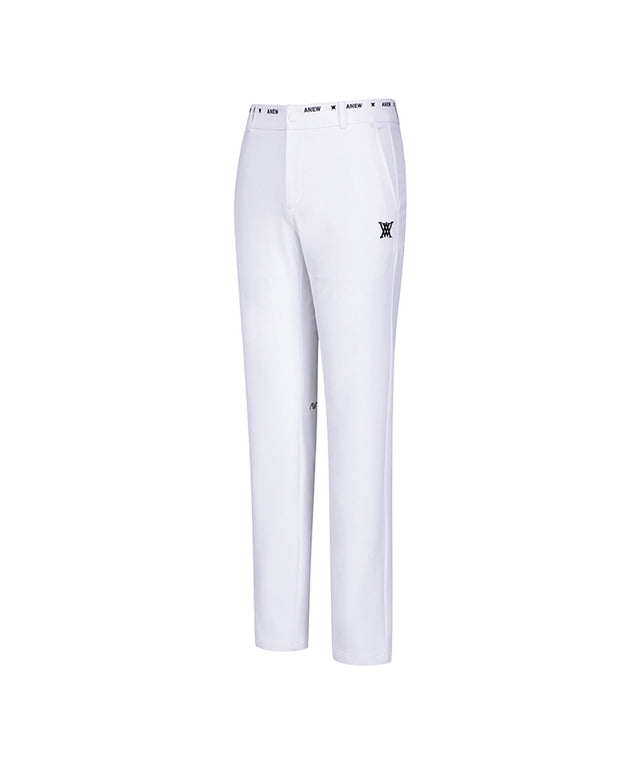 [Signature] Men's Essential Logo Banding L/PT - White