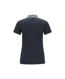 ANEW Golf Women's Knit Collar Short T-Shirt - D/Gray