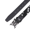 Men's Penny Webbing Belt - Black