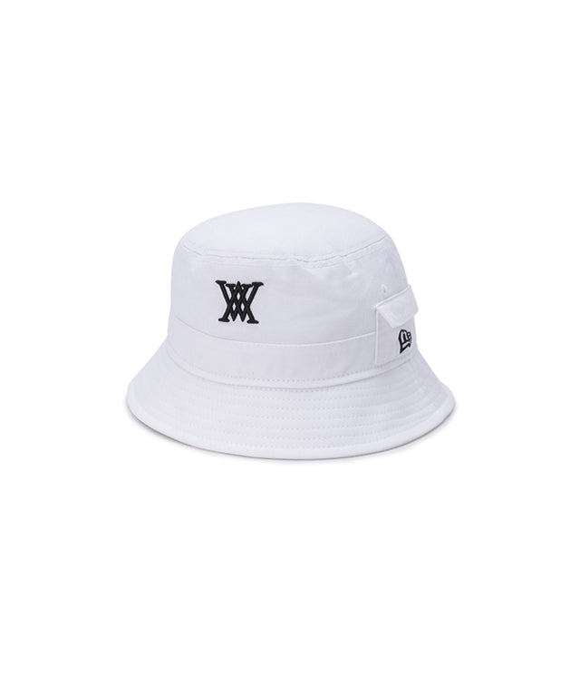 ANEW X NEWERA: NB Cotton Bucket Hat - White