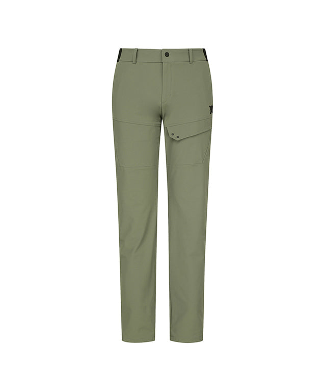 Men's A Diagonal Line Incision Long Pants - 2 Colors