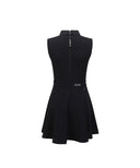 ANEW Golf Women's Emboss Jacquard One-Piece - Black