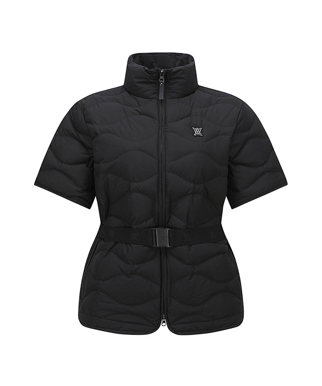 Women's Short Sleeve Tube Down JK - Black