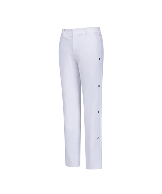Men's Side Logo Point L/PT - White