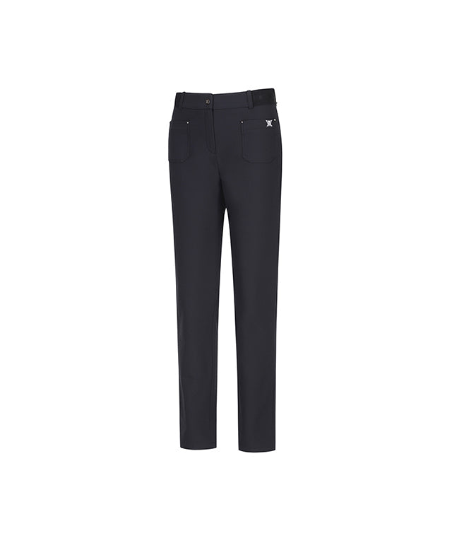 Women's Thin Fleece Basic L/PT - Black