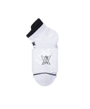 ANEW Golf Men's Basic Sneakers Socks - White