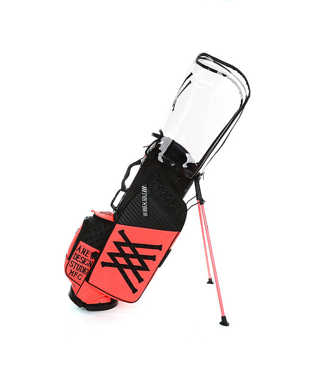 Two-Color Stand Bag - Pink