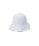 Women's Logo Unbalanced Bucket Hat - White