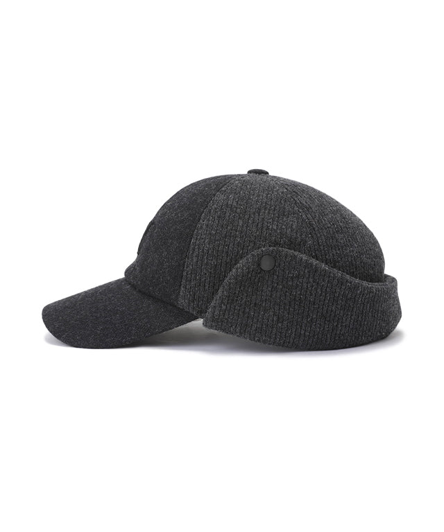 Men's Wool Knit Ball Cap - Black