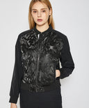 [Legacy Sale] Women's Camo Mix MA-1 Jacket - Black