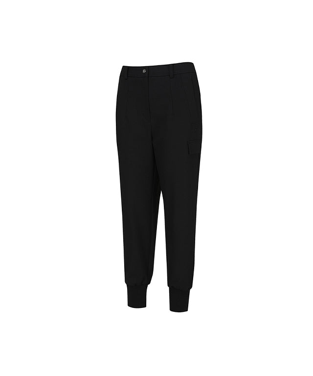 Women's Side Pocket Point Jogger L/PT - Black