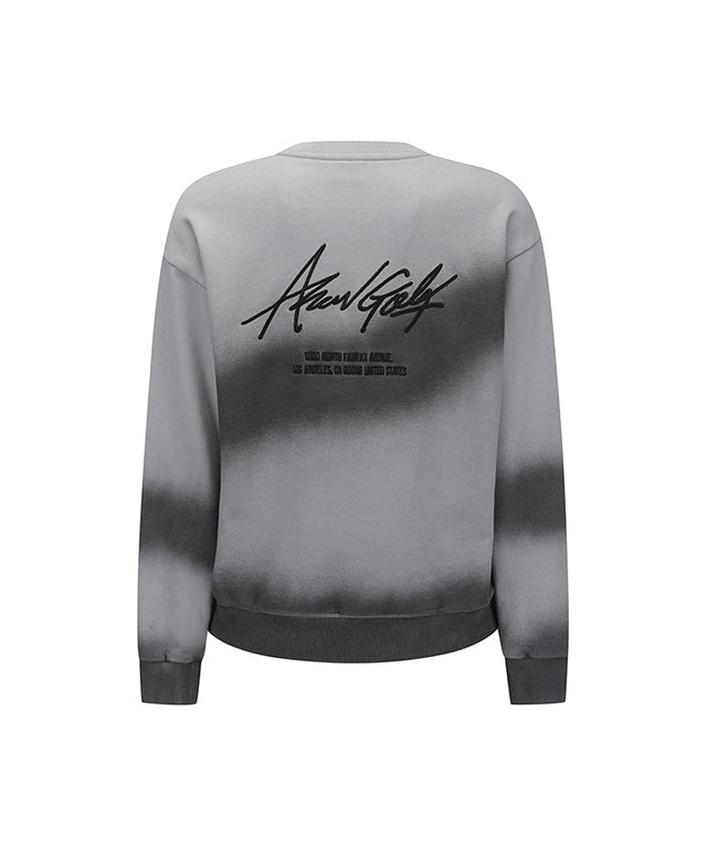 Women's Dyeing Sweatshirt - Light Gray