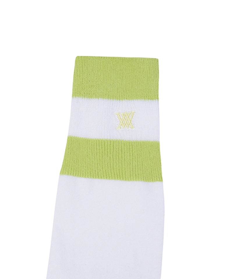 ANEW Golf Women's Three-Tone Knee Socks - Lime