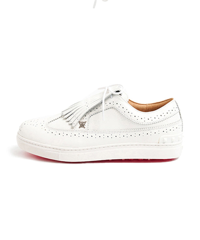 [Special Deal] Women's Tassel Sunflower Shoes 02 - White