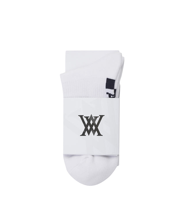 Men's Back Line Medium Neck Socks
