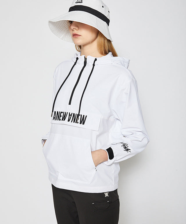 Uni Hoodie Anorak - Off White