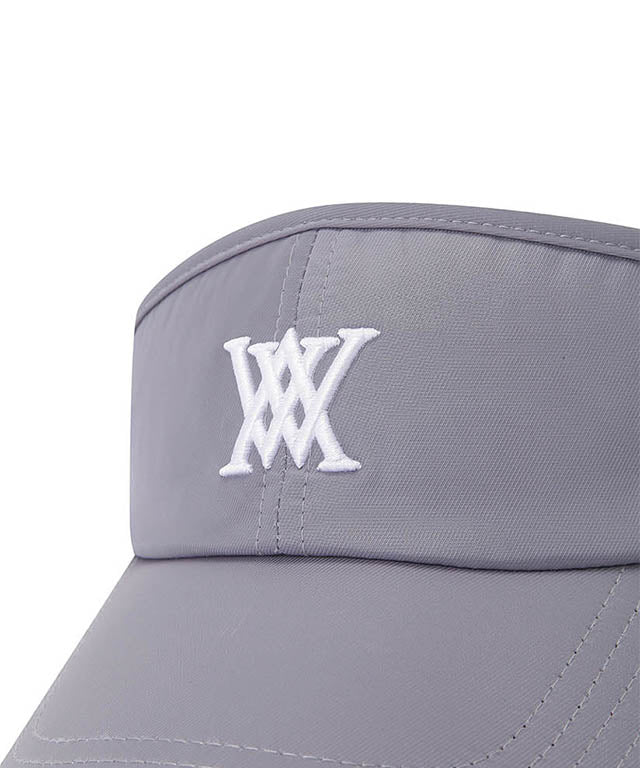 New Logo Basic Sun Visor (Men) - Gray