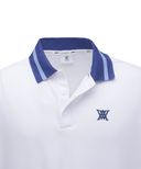 Men's Collar Point Short T-Shirt - White