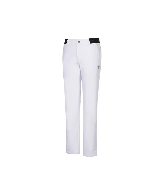 Men's Side Logo Band Point Incision L/PT - White