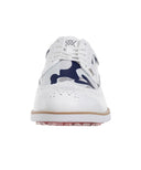 [Legacy Sale] Women's Camo Wingtip Brogue Shoes - White
