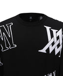 [Legacy Sale] Men's Logo Intarsia Pullover - Black
