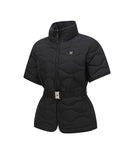 Women's Short Sleeve Tube Down JK - Black