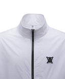 [Legacy Sale] Men's Highneck Windbreaker Jacket - White