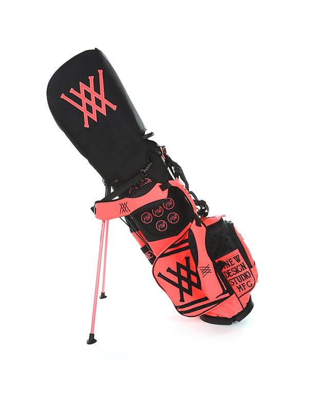 Two-Color Stand Bag - Pink