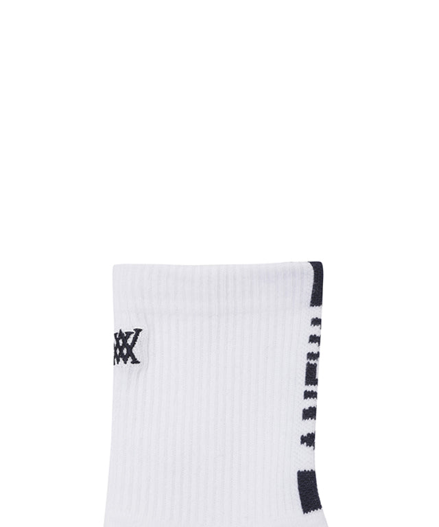Men's Back Line Medium Neck Socks
